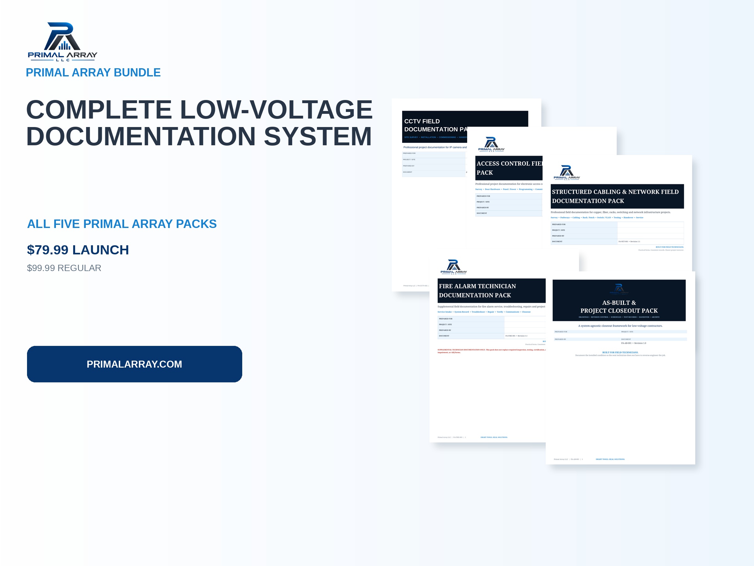 Complete Low-Voltage Documentation System preview