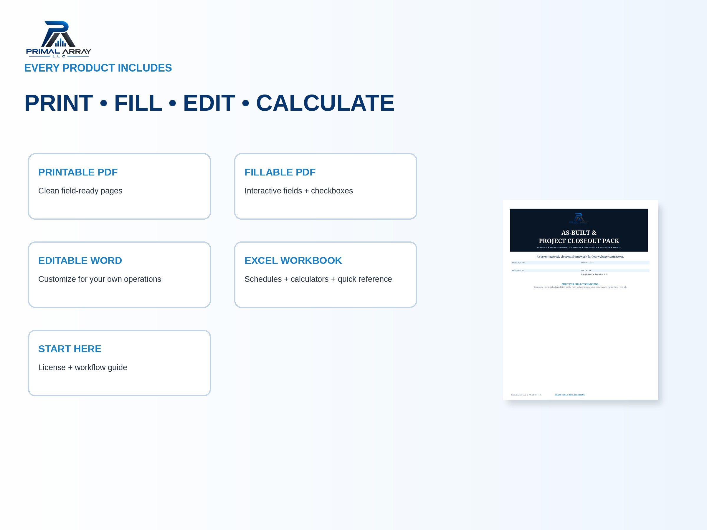 Infrastructure & Life Safety Bundle: Included file formats